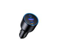 UGREEN 130W cargador rápido para coche 3 puertos gris