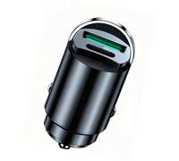 Cargador Coche USB C 120W Carga Rápida, Adaptador Mechero 12V-24V con PD 3.0+QC 4.0, Compatible con iPhone 17 16 Pro MAX Compatible con Samsung S25 Xiaomi Huawei Accesorios Camper Furgoneta Camión