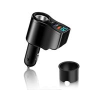 Cargador Coche USB-C 4 en 1 106W, Carga Rápida PD 3.0/QC 3.0 30W 12V/24V, Mini Adaptador Compatible con Samsung Galaxy, iPhone 16/15/14 Pro MAX.