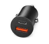 Cargador Coche USB C Carga Rápida 63W, Cargador Mechero Coche 12V/24V con USB C 45W y USB A 18W, Cargador Movil Coche Compatible con iPhone 17/16/15 Pro MAX, para Samsung Galaxy S25/S24, para Xiaomi
