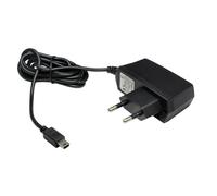 Cargador Compatible con HTC Touch Diamond 2, 1000 mAh, 1,10 Metros, Mini-USB