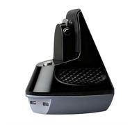 Cargador compatible con Ray Ban Meta Smart Glasses Base de carga magnética rápida con indicador LED para organización de escritorio y uso diario (negro)