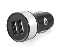 CARGADOR CONCEPTRONIC 5V 2xUSB PARA COCHE 12/24V C05-219 CUSBCAR2A
