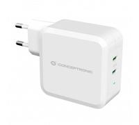 Conceptronic ALTHEA08W cargador de dispositivo móvil Universal Blanco Corriente alterna Interior