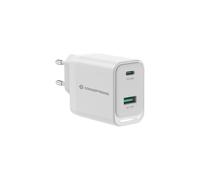 Cargador Conceptronic ALTHEA20W45 Universal 45W USB-C y USB-A GaN Blanco