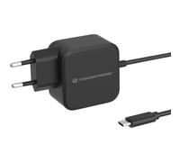Cargador Conceptronic OZUL04BE USB-C PD 67W GaN Protección Avanzada Cable 1,8 m