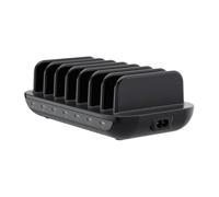 ESTACION DE CARGA USB CONCEPTRONIC 160W OZUL07B 7xUSB-C PD COLOR NEGRO