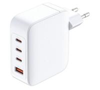 Cargador D-Link DCF-141 GaN 140 W 3x USB-C 1x USB-A Carga Rápida Blanco