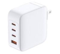 D-Link Cargador USB GaN DCP-101 100W – 4 puertos, USB-C PD 3.0 y QC 4.0 – Compacto Enchufe EU