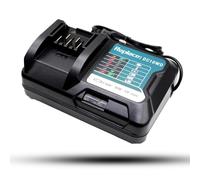Cargador DC10WD para batería Makita 10,8 V 12 V | BL1021B BL1041B BL1015 BL1016 197396-9 BL1040B BL1040 BL1020B 197406-2 / DC10WD DC10SB DC10WC DF031D DF0331D TD110D JR103D