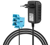 Cargador de 12 V Compatible con Peg Perego, Adaptador de Corriente para Coches Eléctricos Infantiles para John Deere Gator XUV Polaris Outlaw RZR 900, Indicador LED, Cable de 2 m, Carga Rápida y Segu