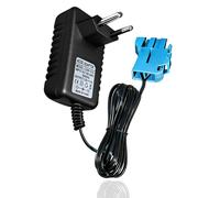 Cargador de 12 V Compatible con Peg Perego CocheEléctrico Infantil, Fuente de Alimentación para John Deere Gator XUV RZR 900 Polaris Outlaw Force Tractor, SUV, Adaptador de Corriente con Cable de 2 m
