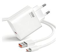 Cargador de 120 W con 2 metros Cable USB C para Realme GT6 6T GT Neo6 GT7 Pro Racing 5G SUPERVOOC Adaptador de cargador carga flash enchufe y carga rápida cable para Realme GT Neo6 SE GT5 Pro 11Pro +