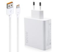 Cargador de 120 W con cable USB C para Xiaomi, 1 unidad cargador rápido USB Power teléfono móvil cargadores adaptador de carga rápida 1 metro cable de carga tipo C para Xiaomi Redmi Note 14 13 12 11