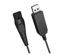 Cargador De 15 V Compatible Con Afeitadoras Philips, Cable De Alimentación For Las Series HQ8505/7000/5000 Y Multigroom MG7750/7770/7790.