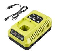Cargador de 18 V de repuesto para Ryobi: versátil cargador P117, cargador de 12 V ~ 18 V para ryobi, cargador de batería para batería ryobi, cargador de repuesto para RyoBI ONE+ P118 P108 P107 P104
