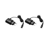 Cargador De 2 Clavijas Con Enchufe Europeo, Adaptador De Corriente De 15 V Y 5,4 W, Compatible Con Afeitadoras Philips HQ8505, 6070, 6071, 6073, 6075, 7350, 8870, 9080, RQ1290, PT730, AT891(2pcs)