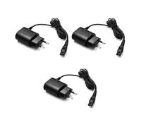 Cargador De 2 Clavijas Con Enchufe Europeo, Adaptador De Corriente De 15 V Y 5,4 W, Compatible Con Afeitadoras Philips HQ8505, 6070, 6071, 6073, 6075, 7350, 8870, 9080, RQ1290, Pt730, AT891.(3pcs)