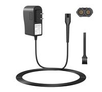 Cargador de 4 V para Wahl Magic Clipper 8148/8164/8591/8509/1919 y Trimmer 9649, adaptador de CA de repuesto para cable de alimentación inalámbrico con cepillo