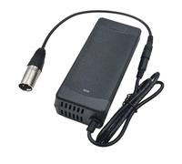 Cargador De 42V 3A, For Cargador De Batería De Litio De 36V, Conector XLR De Alta Calidad Con Enchufe De Paquete(Dock add UK adapter)