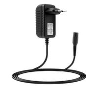 Cargador de 5.5V con Cable Compatible con Karcher limpiacristales Window WV1, WV2, WV51, WV55R, WV55, WV60, WV60 Plus, WV70, WV75, WV75 Plus - Fuente de Alimentación 600mA, 1.5m de Longitud