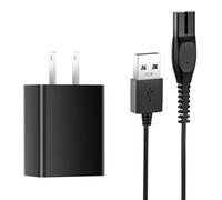 Cargador de 5 V para afeitadora Philips Norelco Wet & Dry Series 2000 5000 7000 3000, compatible con cable de carga USB Phillips Norelco 3900 2400