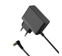 Cargador de 6,5 V compatible con Siemens Gigaset teléfono (-C707) A415 C385 AL145 estación base cable de carga, adaptador de corriente, cargador de repuesto, 2 m, color negro