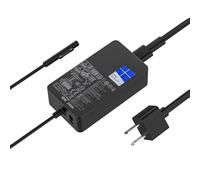 Cargador de 65 W para Microsoft Surface Pro 3/4/5/6/7/8/X, Surface Book/Laptop/Tablet 1706 1796 1800 15V 4A adaptador de laptop