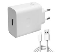 Cargador de 80W para Real-me, One-Plus con Cable USB-C 6A, Cargador rápido Fuente de alimentación para op Find X7 Ultra/X7/X6 X5/X4/X3 Neo, Reno12/11/10Pro para one-plus13/12/ GT Neo 3T/A98