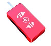 Cargador de banco de energía solar - Estación de carga inalámbrica móvil | Batería de respaldo impermeable duradera para teléfono, cargador portátil a prueba de golpes para camping, viajes, trabajo