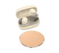 (Cargador de barro amarillo) TOZO A1 Auriculares Bluetooth 5.3, Auriculares inalámbricos mini, Auriculares