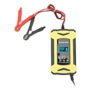Cargador de Batería 12V Mantenedor Reparación Pulso con Ventilador Refrigeración para Batería VRLA 4AH-100AH No para Litio Detección Voltaje