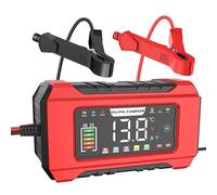 Cargador de batería 24V 8A/12V 15A, Cargador de Batería de Coche Inteligente Completamente Automático LiFePO4, Mantenedor de Batería Portátil con 4 Modos Coche para Moto,camión,AGM, Gel, SLA
