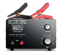 Cargador de batería ajustable de 12 V, 24 V, 36 V, 48 V, 60 V, 72 V, mantenedor automático de batería de 16 A, mantenedor de desulfatador de batería para litio LiFePO4 de plomo-ácido, apto para