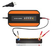 Cargador De Batería Automotriz | Cargador De Mantenimiento 12V para Vehículo | Herramienta de Carga y Mantenimiento de Batería - Para Vehículo Coche Motocicleta Camión Segadora Quad Camping-Car SUV