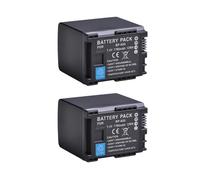 Cargador De Batería Compatible con Canon, Compatible con VIXIA BP-820 HF G30 G40 XA10 20 25 30 35 40 45 50 GX10 HFG21 40 HFM300(2xBattery)