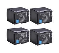 Cargador De Batería Compatible con Canon, Compatible con VIXIA BP-820 HF G30 G40 XA10 20 25 30 35 40 45 50 GX10 HFG21 40 HFM300(4xBattery)