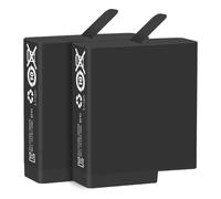 Cargador de batería de 1680mAh, Compatible con GoPro Hero 5 Hero 6 Hero 7 AABT-001, repuestos completamente decodificados(2Pcs battery)