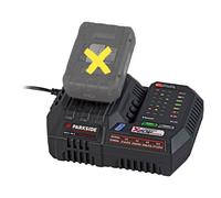 Cargador de batería de 20 V, 12 A, Smart