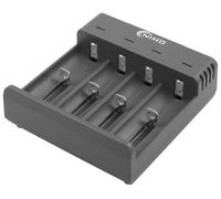 Cargador de batería de 4 canales con USB 5V 1A - NIMO