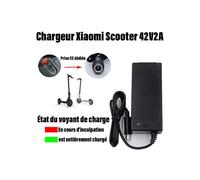 Cargador de batería de 42 V para patinete eléctrico Xiaomi Mijia M365 Ninebot ES1 ES2, adaptador de batería de 2 A.