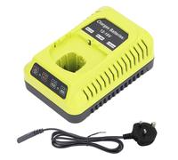 Cargador de batería de carga rápida para herramientas Ryobi, cargador de doble química, cargador rápido, cargador de batería de repuesto,