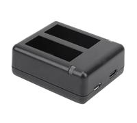 Cargador de batería de doble canal para cámara AT1139 compatible con interfaz de carga USB-C para GoPro Hero 9