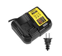 Cargador de BateríA de Iones de Litio Dcb112 para 10,8 V 12V 14,4 V 18V Dcb101 Dcb200 Dcb140 Dcb105 Dcb200 Enchufe Estadounidense Negro