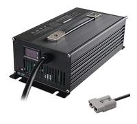 Cargador De Batería De Liderazgo De 1200w, 12v/24v/36v/48v/60v/72vcharger, Para Carrito De Golf, Cargador De Batería De Carretilla Elevadora, Con 50a/120a/175a/350a Anderson E(Size:175A,Color:60V/15a)