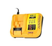 Cargador de batería de litio 2A for reparación de herramientas inalámbricas Compatible con Dewalt 10.8V-18V DCB206/DCB205/DCB204/DCB203/DCB120/DCB107/DCB115/DCB105, carga rápida(US)