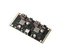 Cargador de Batería de Litio de 100 W, 5 Puertos CC 12-30 V, Tipo C/USB A, Módulo de Carga 18650 PD/QC 2.0 3.0
