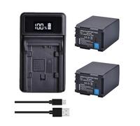 Cargador De Batería De Litio De 2900 MAh BP-828, Compatible con Canon, For HF G50, G60, XA40, XA45, XA75, GX10, G20, G21, G40, XA11 Y XF405