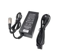 Cargador De Batería De Litio De Iones De Litio De 24V, Salida Serie 7, Cargador De Batería De Litio De 29,4V2A, Enchufe/conector XLR 29,4(Dock add UK adapter)