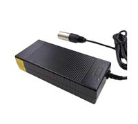 Cargador De Batería De Litio For Bicicleta Eléctrica De 42V Y 2A, Compatible Con Batería De Litio De 36V Con Enchufe/conector XLR De 4 Pines(Dock add UK adapter)